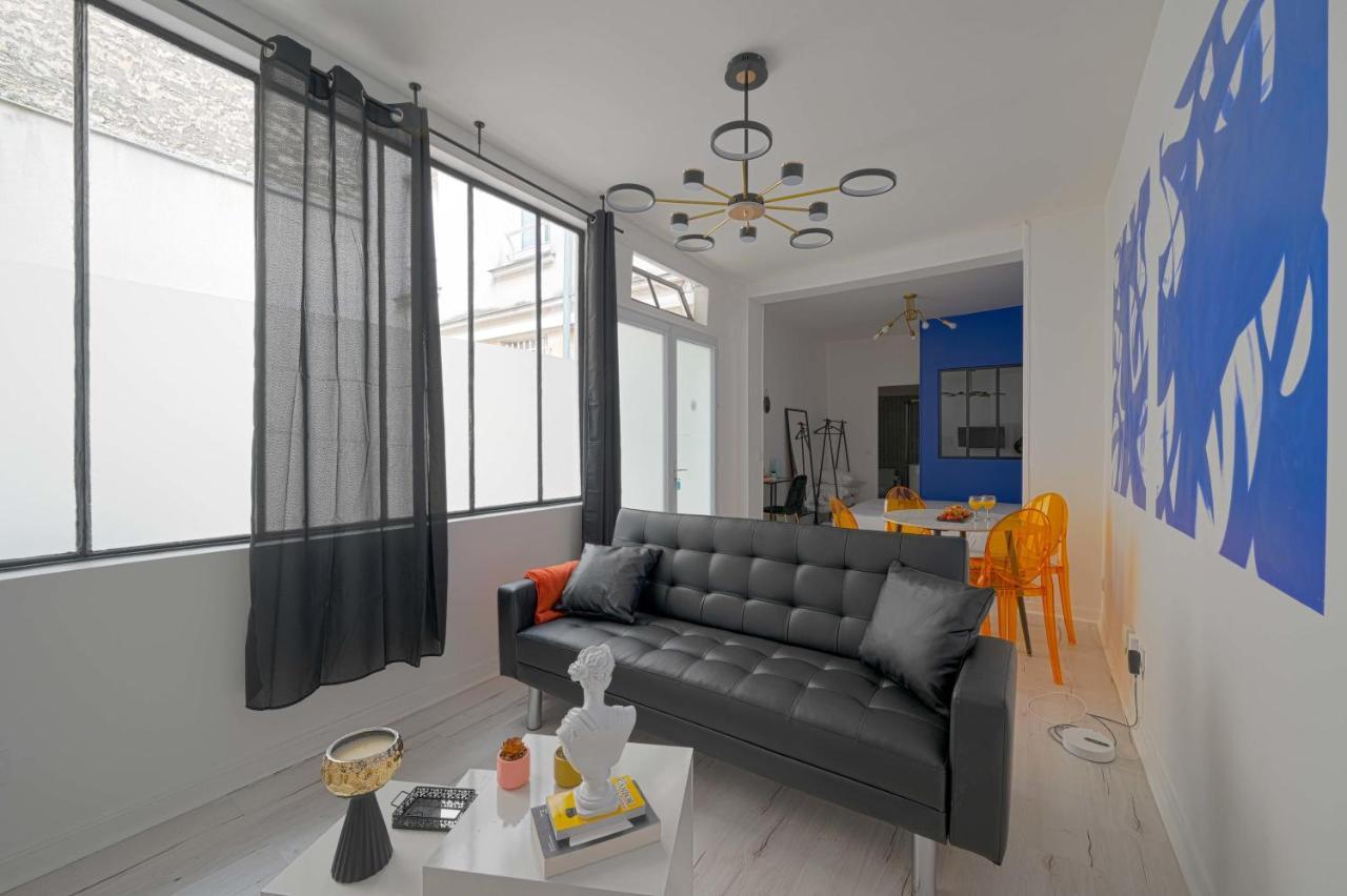 Modern Large Studio Apartment For 3 Paris Exterior photo